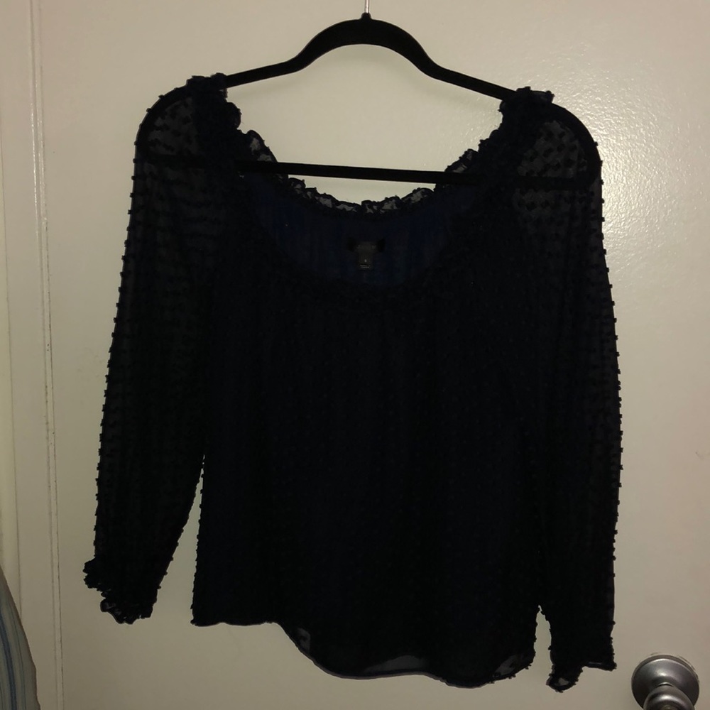 J. CREW Long Sleeve Blouse